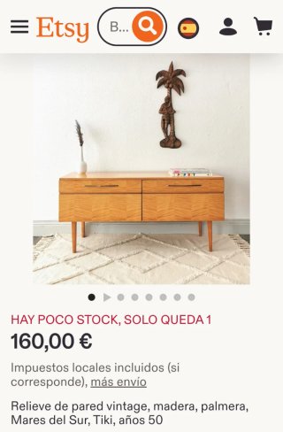 Relieves de pared palmera vintage (2 uds)