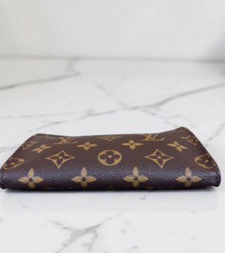 Pochette Louis Vuitton monogram Marrone Oro