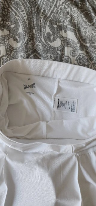 Falda deportiva blanca Head Talla M