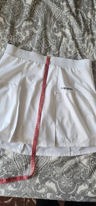 Falda deportiva blanca Head Talla M