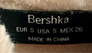 Sudadera Bershka rosa palo talla S peluche