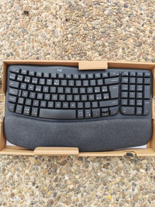Teclado Inalámbrico Logitech Wave Gris
