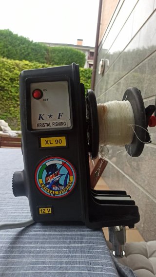 Carrete Eléctrico Pesca K&F XL 90