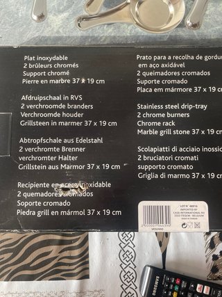 Parrilla de piedra natural