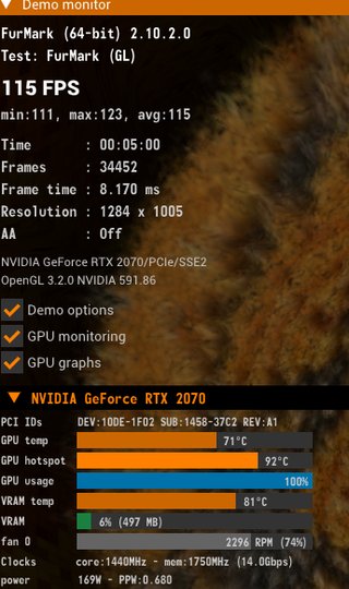 Gigabyte RTX 2070 Windforce 8GB