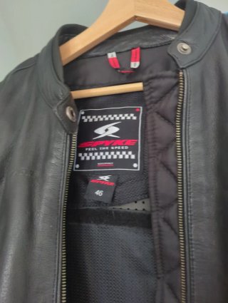 Chaqueta moto de piel Spyke Moto Talla 46