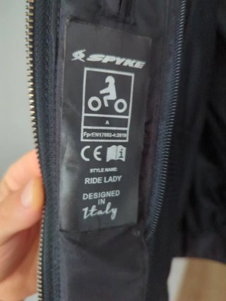 Chaqueta moto de piel Spyke Moto Talla 46