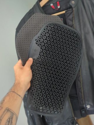 Chaqueta moto de piel Spyke Moto Talla 46