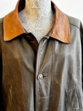 Chaqueta de Piel Timberland Talla M