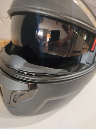 Casco MT Hamlet Negro Mate talla L