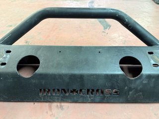 2 Paragolpes Acero para Winch IRONCROSS Jeep JK