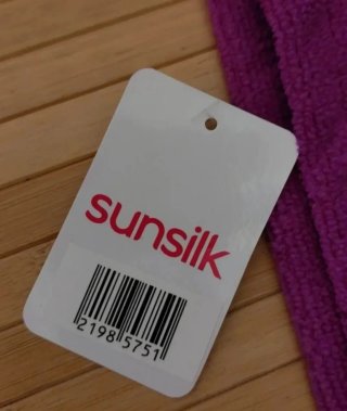Asciugamano Turbante Capelli Sunsilk Viola Nuovo