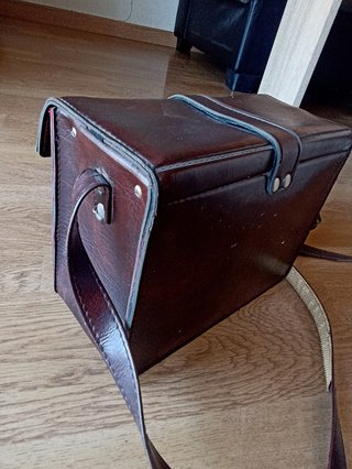 Borsa rigida vintage per fotografia o video