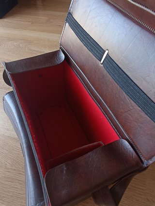 Borsa rigida vintage per fotografia o video