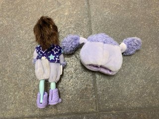Lote 2 muñecas Barbie pequeñas