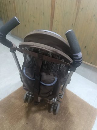 Silla de Paseo Maclaren Azul y Marrón