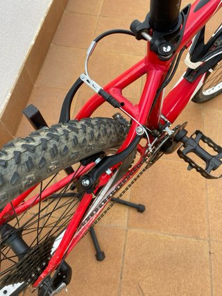 Bicicleta de Montaña Monty Roja