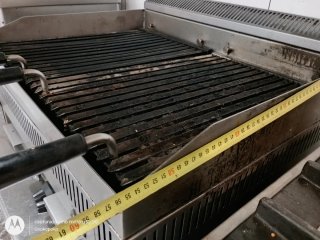 Barbacoa Volcánica a gas.