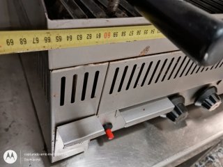 Barbacoa Volcánica a gas.