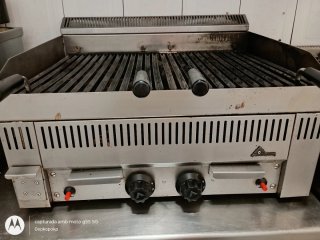 Barbacoa Volcánica a gas.