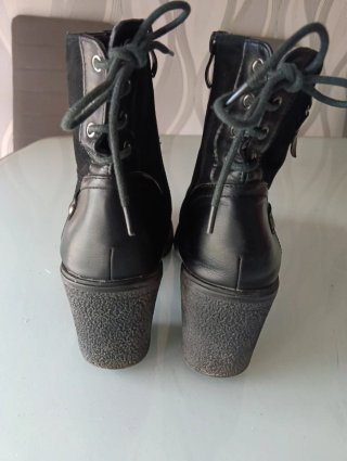 Botines mujer cremallera tacón 7,50cm
