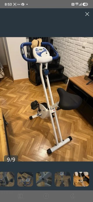 Bicicleta Estática Plegable UltraSport F-Bike