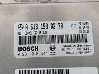 CENTRALITA MOTOR UCE MERCEDES-BENZ CLASE S (W220) BERLINA 320 CDI (220.026)