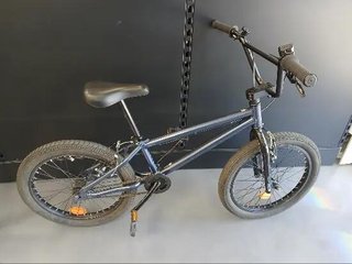 Bicicleta BMX 20" Niños 9-14 Años Wipe 500 Azul