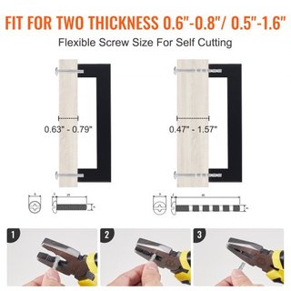 Confezione da 30 maniglie per armadi, 3 pollici / 76 mm di distanza centro-centro, maniglie per cassetti da cucina quadrate sottili, maniglie per porte di armadi da cucina moderne in acciaio inossidabile per cucina, bagno, bar