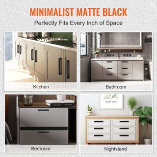 Confezione da 30 maniglie per armadi, 3 pollici / 76 mm di distanza centro-centro, maniglie per cassetti da cucina quadrate sottili, maniglie per porte di armadi da cucina moderne in acciaio inossidabile per cucina, bagno, bar