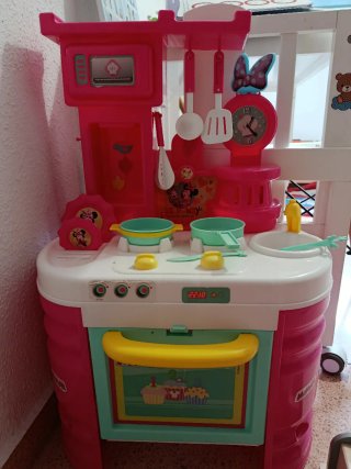 Cocina de Juguete Minnie Mouse Rosa