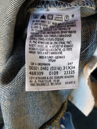 Levi's 501 Original Fit Jeans W31