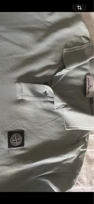 Polo Stone Island Gris