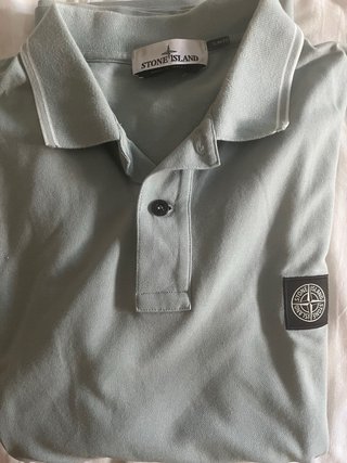 Polo Stone Island Gris
