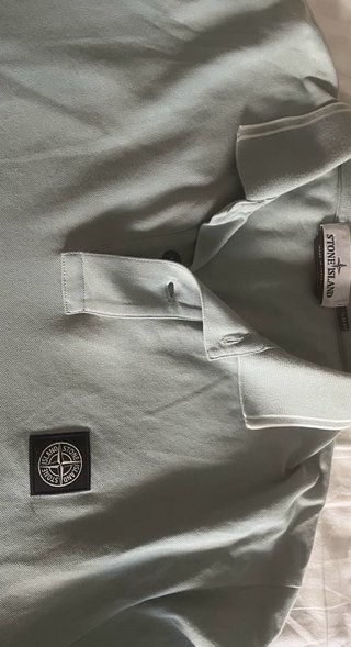 Polo Stone Island Gris