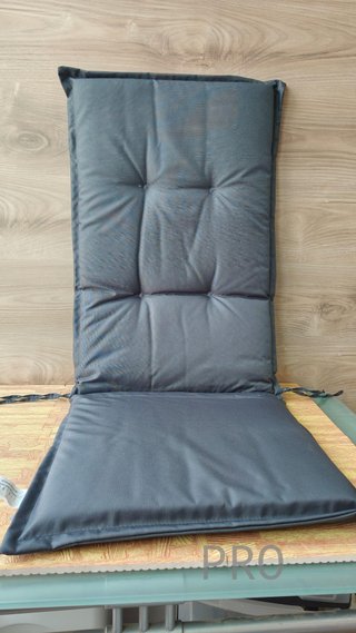 Cuscino per sedia da giardino Amazinggirl con schienale