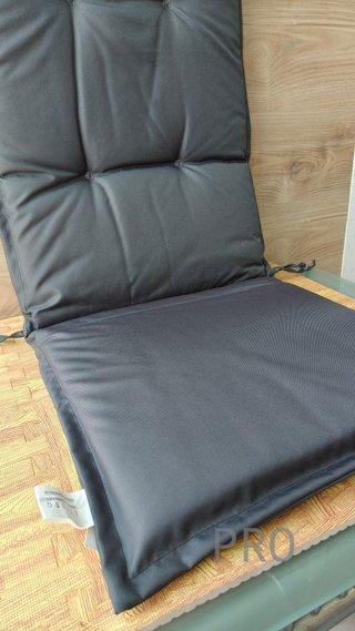 Cuscino per sedia da giardino Amazinggirl con schienale