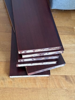 Librería Madera Caoba 190x80cm