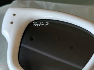 Gafas de sol Raiban Polarizadas Blancas