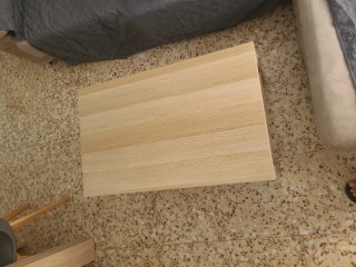 Mesa de centro de madera para salón