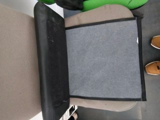 Reposacabezas Ikea Negro y Verde