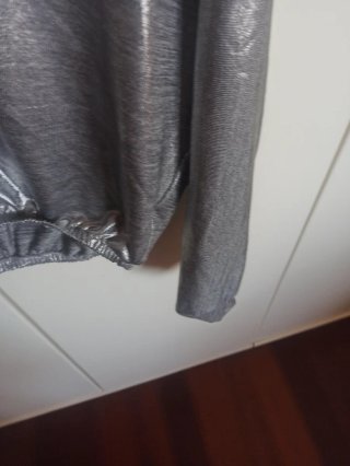 Camicia donna argento