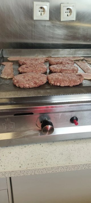 Plancha Cocina Eléctrica Profesional 80cm