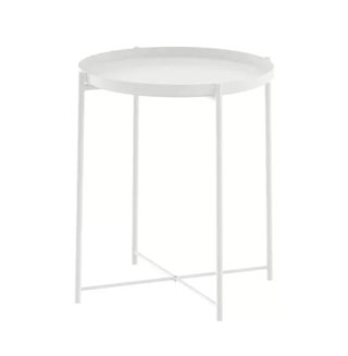 2 Mesas auxiliar redonda Ikea Gladom