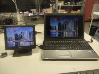 Monitor OtekSys 8.4 VGA, DVI, resolución 800x600