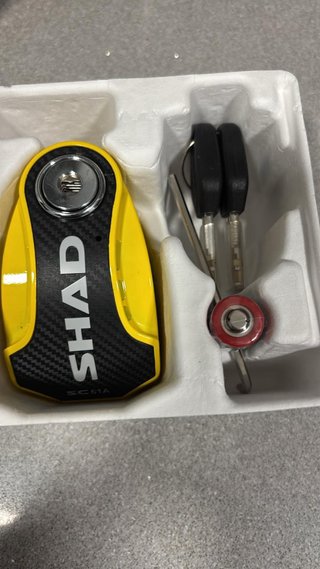 Candado SHAD SC61A Alarma Moto