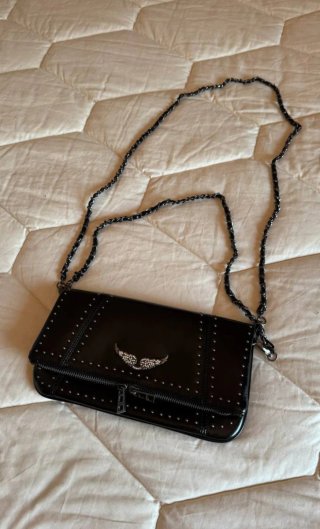 Bolso negro con tachuelas MUCHOS COLORES
