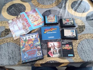 Videojuegos Mega Drive: Sonic y Golden Axe