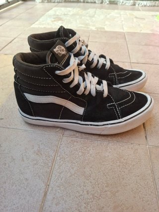 Vans Sk8-Hi nere e bianche 38
