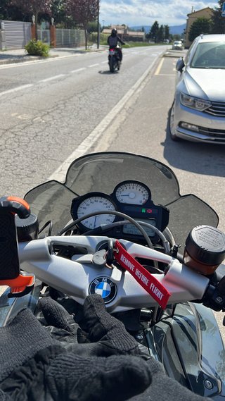 BMW K1300R Negra y Gris
